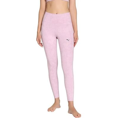 Puma 52485060 Różowe Legginsy z Recyrkulowanego Poliestru - Leggings Puma 52485060 Różowe Legginsy z Recyrkulowanego Poliestru - Leggings
