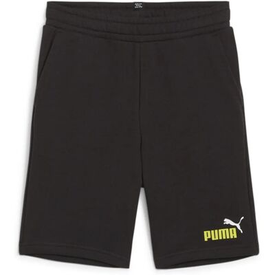 Puma Shorts ESS+ 2 Col Sweat - Negru - Shorts Puma Shorts ESS+ 2 Col Sweat - Negru - Shorts