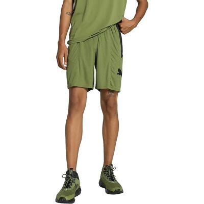 Puma Męskie Zielone 8" Shorts Treningowe - Shorts Puma Męskie Zielone 8" Shorts Treningowe - Shorts