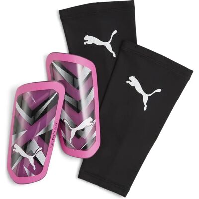 Puma Ultra Flex Pink/White Schienbeinschoner - Stoßfestes Fußballzubehör Puma Ultra Flex Pink/White Schienbeinschoner - Stoßfestes Fußballzubehör