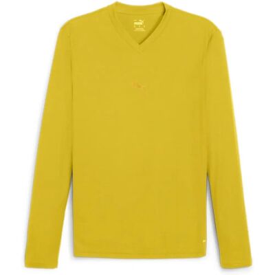 Puma Herr, Sporttröja, teamGOAL Baselayer Tee LS (L), Gul - Sporttröja Puma Herr, Sporttröja, teamGOAL Baselayer Tee LS (L), Gul - Sporttröja