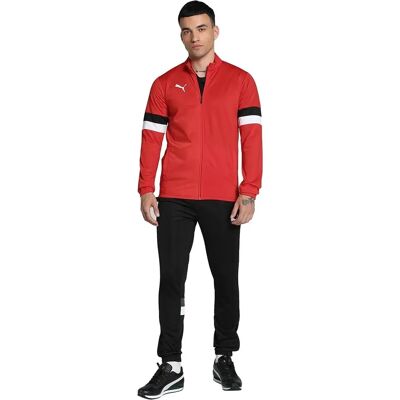 Puma 658653 01 Herren Trainingsanzug Rot-Schwarz Puma 658653 01 Herren Trainingsanzug Rot-Schwarz