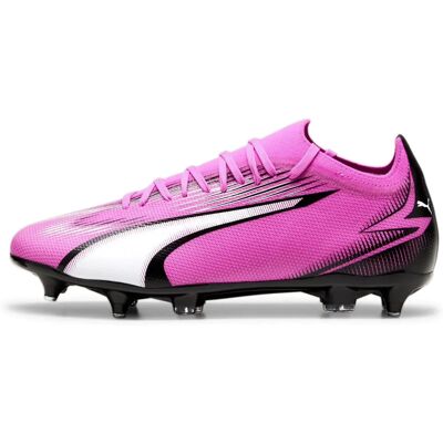 Puma Ultra Match Fußballschuhe - Pink/Schwarz/Weiß - Größe 43 Puma Ultra Match Fußballschuhe - Pink/Schwarz/Weiß - Größe 43