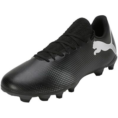 Puma Future 7 Play FG/AG Fußballschuhe - Schwarz/Weiß - UK 8 Puma Future 7 Play FG/AG Fußballschuhe - Schwarz/Weiß - UK 8