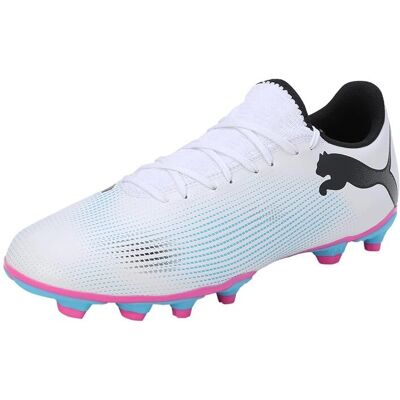 Puma Herren Future 7 Play FG/AG Fußballschuhe - Weiß Puma Herren Future 7 Play FG/AG Fußballschuhe - Weiß