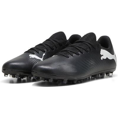 Ανδρικές ποδοσφαιρικές παπούτσια Puma Future 7 Play MG - Μαύρο/Πορτοκαλί - Αθλητικά Ανδρικές ποδοσφαιρικές παπούτσια Puma Future 7 Play MG - Μαύρο/Πορτοκαλί - Αθλητικά