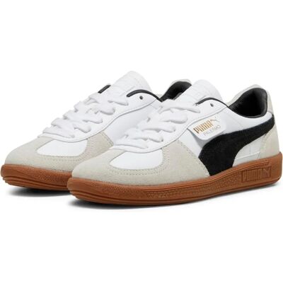 Puma Palermo Skóra Junior Biały - Buty Puma Palermo Skóra Junior Biały - Buty