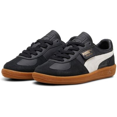 Puma Palermo Lth Jr Svarta Sneakers - Sneakers Puma Palermo Lth Jr Svarta Sneakers - Sneakers