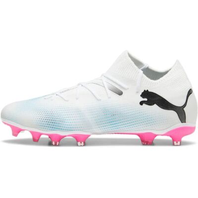 Chaussures de Football PUMA Future 7 Match FG/AG - Blanc Rose - Sports - Publicité Chaussures de Football PUMA Future 7 Match FG/AG - Blanc Rose - Sports - Publicité
