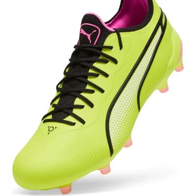 Buty do piłki nożnej Puma King Ultimate FG/AG - Żółte - Rozmiar 9.5 UK Buty do piłki nożnej Puma King Ultimate FG/AG - Żółte - Rozmiar 9.5 UK