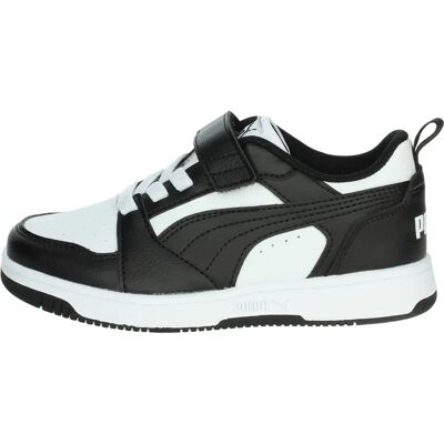 Buty PUMA Rebound V6 Lo AC Dzieci Białe Buty PUMA Rebound V6 Lo AC Dzieci Białe