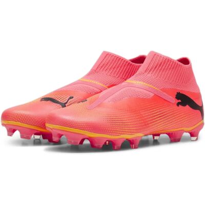 Puma Future 7 Match+ Laceless Fußballschuhe - Pink/Schwarz - UK 10 Puma Future 7 Match+ Laceless Fußballschuhe - Pink/Schwarz - UK 10