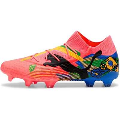 Puma Neymar Jr. Future 7 Ultimate FG/AG - Portocaliu/Albastru/Verde - Pantofi de fotbal Puma Neymar Jr. Future 7 Ultimate FG/AG - Portocaliu/Albastru/Verde - Pantofi de fotbal