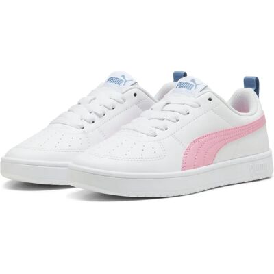Puma Barn Sneakers Vit Rosa - Casual Sportskor Puma Barn Sneakers Vit Rosa - Casual Sportskor