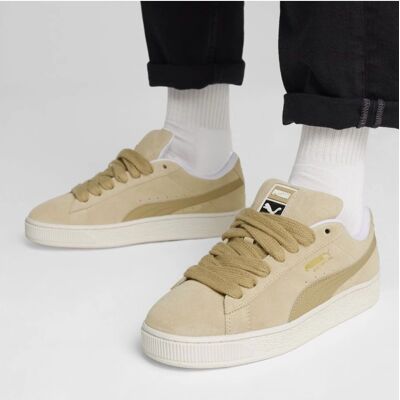 Puma Unisex Wildleder XL Sneakers - Beige - Größe UK 7 Puma Unisex Wildleder XL Sneakers - Beige - Größe UK 7