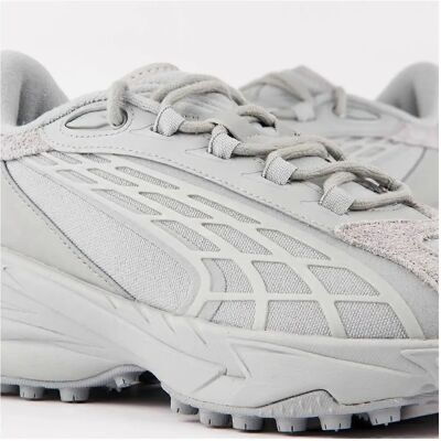 Puma Unisex Spirex Sneakers - Grau Wildleder - Größe UK 9 - Turnschuhe Puma Unisex Spirex Sneakers - Grau Wildleder - Größe UK 9 - Turnschuhe
