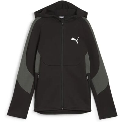 Bluza z kapturem Puma Evostripe dla chłopców - Czarna - 8-16 lat Bluza z kapturem Puma Evostripe dla chłopców - Czarna - 8-16 lat