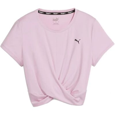 PUMA Damen Shirt Grape Mist Cropped Yoga T-Shirt - Yoga & Training PUMA Damen Shirt Grape Mist Cropped Yoga T-Shirt - Yoga & Training