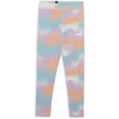 Puma Flickor Ess+ Summer Daze Leggings - Orange - Stöttande passform Puma Flickor Ess+ Summer Daze Leggings - Orange - Stöttande passform