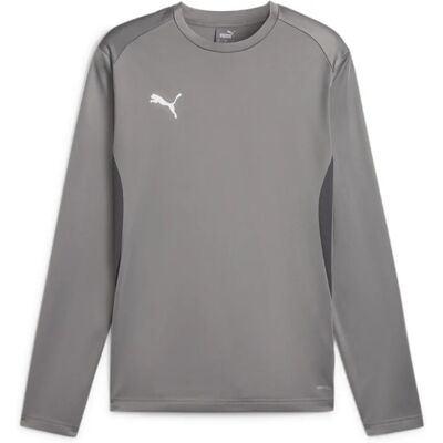 Puma Uomo Modello: teamGOAL Training Sweat - Grigio - Felpa Puma Uomo Modello: teamGOAL Training Sweat - Grigio - Felpa