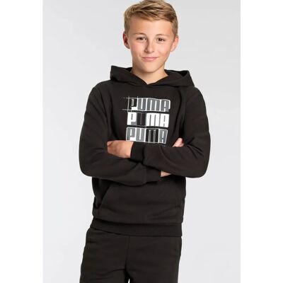 PUMA Kinder-Hoodie - Schwarz - Sportliches Kinder-Hoodie mit Logo PUMA Kinder-Hoodie - Schwarz - Sportliches Kinder-Hoodie mit Logo