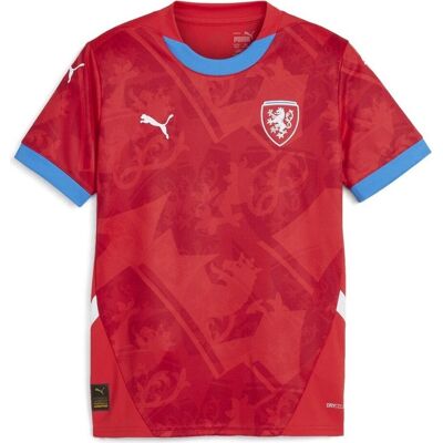Tricou de acasă Puma Republica Cehă 2024-2025 - Roșu Tricou de acasă Puma Republica Cehă 2024-2025 - Roșu