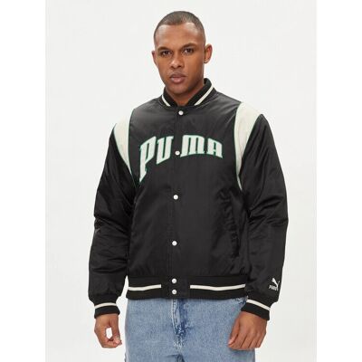 Geacă Varsity Negru Puma - Geacă Geacă Varsity Negru Puma - Geacă