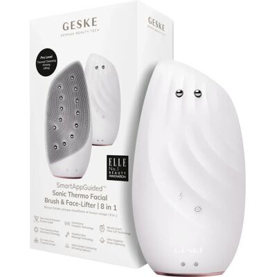 Geske Brosse Sonic Thermo Guidée par Smart App & Lifter Visage - Dispositif de Soin de la Peau Geske Brosse Sonic Thermo Guidée par Smart App & Lifter Visage - Dispositif de Soin de la Peau