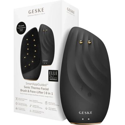 Geske Smart App Geführte Thermo Sonic Bürste Und Gesichtslifting 8-in-1 Geske Smart App Geführte Thermo Sonic Bürste Und Gesichtslifting 8-in-1