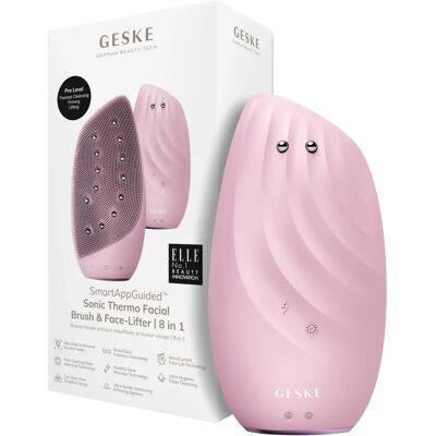 Spazzola Viso Thermo Sonic Geske & Lifter 8 in 1 - Dispositivo di pulizia del viso Spazzola Viso Thermo Sonic Geske & Lifter 8 in 1 - Dispositivo di pulizia del viso