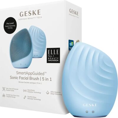 Geske Aquamarine 5-in-1 Sonic-Gesichtsbrush - Gesichtspflegegerät Geske Aquamarine 5-in-1 Sonic-Gesichtsbrush - Gesichtspflegegerät