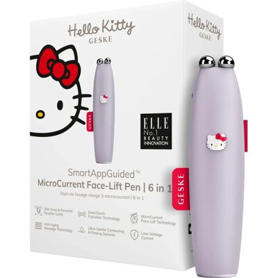 Geske Microcurrent Face-Lift Pen 6 en 1 Violet - Appareil facial - Publicité Geske Microcurrent Face-Lift Pen 6 en 1 Violet - Appareil facial - Publicité