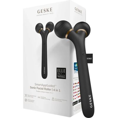 Geske Smart App Guided 4 in 1 Sonic Facial Roller - Gesichtsbürste Geske Smart App Guided 4 in 1 Sonic Facial Roller - Gesichtsbürste