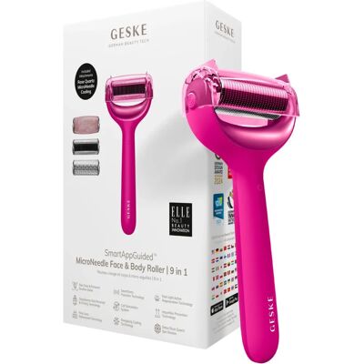 Geske MicroNeedle Rouleau Visage & Corps 9 en 1 - Appareil de soin de la peau Geske MicroNeedle Rouleau Visage & Corps 9 en 1 - Appareil de soin de la peau