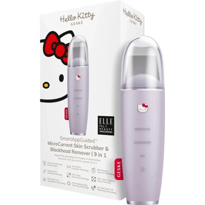 Hello Kitty Limpa de Microcorrente - Roxo - 9-em-1 Hello Kitty Limpa de Microcorrente - Roxo - 9-em-1