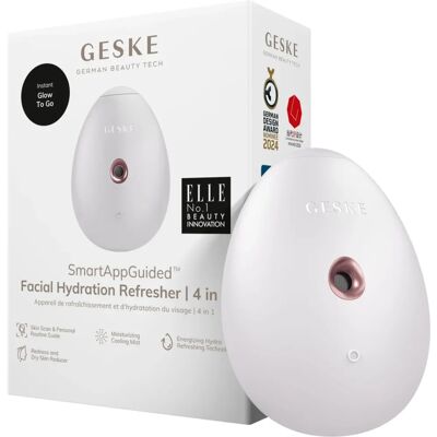 Geske 4-w-1 Nawilżacz twarzy - Orzeźwiająca i chłodząca mgiełka Geske 4-w-1 Nawilżacz twarzy - Orzeźwiająca i chłodząca mgiełka