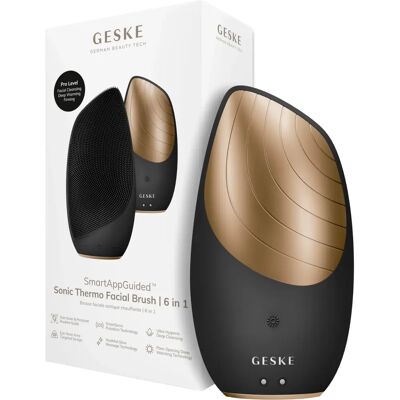 Geske Smart App Gids 6-in-1 Sonic Gezichtsborstel - Gezichtsborstel Geske Smart App Gids 6-in-1 Sonic Gezichtsborstel - Gezichtsborstel