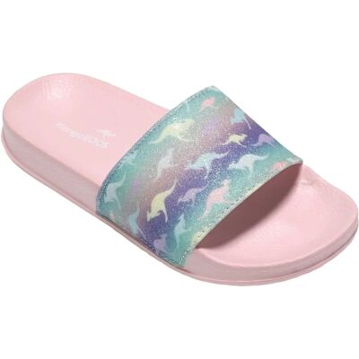 KangaRoos K-Slide Shine - Zapatos Abiertos para Niños - Pantuflas KangaRoos K-Slide Shine - Zapatos Abiertos para Niños - Pantuflas