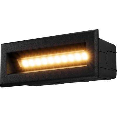 Maytoni Bosca Zewnętrzna Lampa Ścienna Czarna 13,7cm 3000K IP65 Maytoni Bosca Zewnętrzna Lampa Ścienna Czarna 13,7cm 3000K IP65
