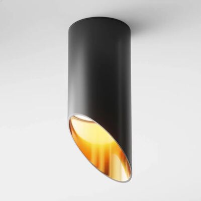 Maytoni Lipari Aufputz-Leuchte - Schwarz, Gold - 15cm - Downlight Maytoni Lipari Aufputz-Leuchte - Schwarz, Gold - 15cm - Downlight