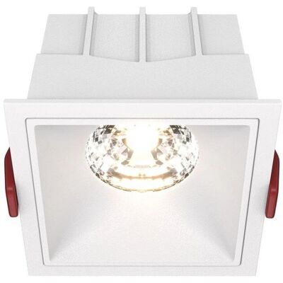 Maytoni Alfa LED Square Dimmable Downlight - LED, White, 1250lm Maytoni Alfa LED Square Dimmable Downlight - LED, White, 1250lm