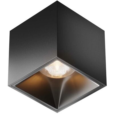 Maytoni Alfa LED Quadratischer Dimmbare Downlight - Oberfläche - Schwarz Maytoni Alfa LED Quadratischer Dimmbare Downlight - Oberfläche - Schwarz