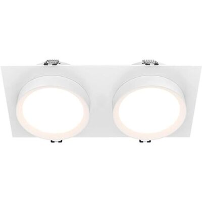 Maytoni Hoop Quadrat Weiß GX53 Einbauleuchte Maytoni Hoop Quadrat Weiß GX53 Einbauleuchte