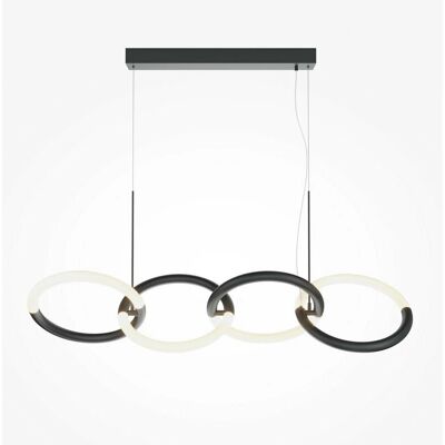 Maytoni Node Modern 4 Light Bar Pendelleuchte - Schwarz - LED Maytoni Node Modern 4 Light Bar Pendelleuchte - Schwarz - LED