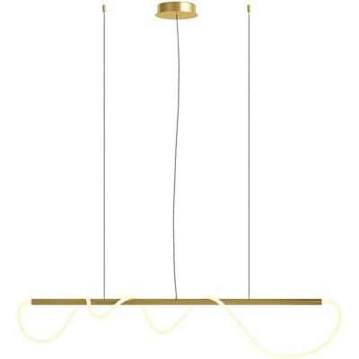 Maytoni Tau Gold 140cm LED Pendelleuchte - Deckenleuchte Maytoni Tau Gold 140cm LED Pendelleuchte - Deckenleuchte