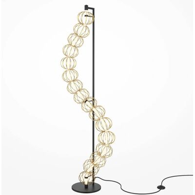 Maytoni GOLDEN CAGE - czarny - LED 3000K - 48W - lampa stojąca Maytoni GOLDEN CAGE - czarny - LED 3000K - 48W - lampa stojąca
