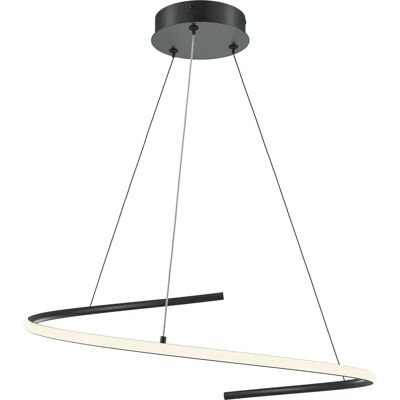 Maytoni Curve-riippuvalaisin - LED, Musta, 3000K-4000K Maytoni Curve-riippuvalaisin - LED, Musta, 3000K-4000K