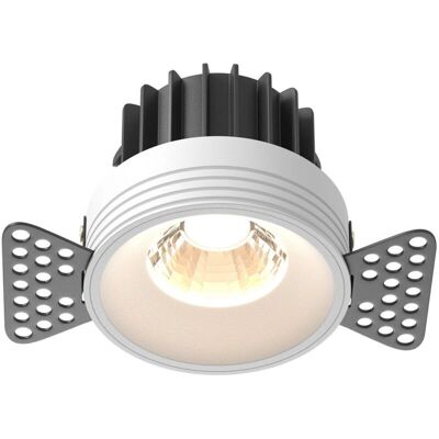 Maytoni - DL058-12W3K-TRS-W - White - 3000K LED Spotlight Maytoni - DL058-12W3K-TRS-W - White - 3000K LED Spotlight