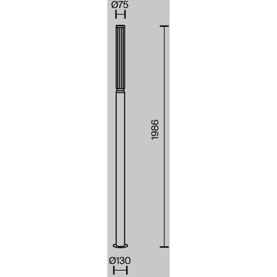 Maytoni - O593FL-L20BR3K - Brązowy - Outdoor floor lamp Maytoni - O593FL-L20BR3K - Brązowy - Outdoor floor lamp