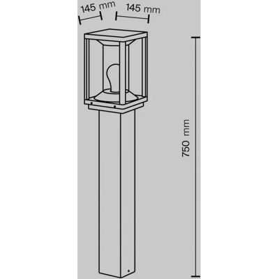Maytoni O452FL-01GF2 - Outdoor Floor Lamp Maytoni O452FL-01GF2 - Outdoor Floor Lamp